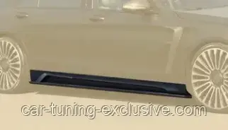 MANSORY side skirts for Mercedes S-class W222