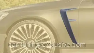 MANSORY air outtake cover for front fenders for Mercedes S-class W222
