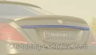 MANSORY rear bar for Mercedes S-class W222