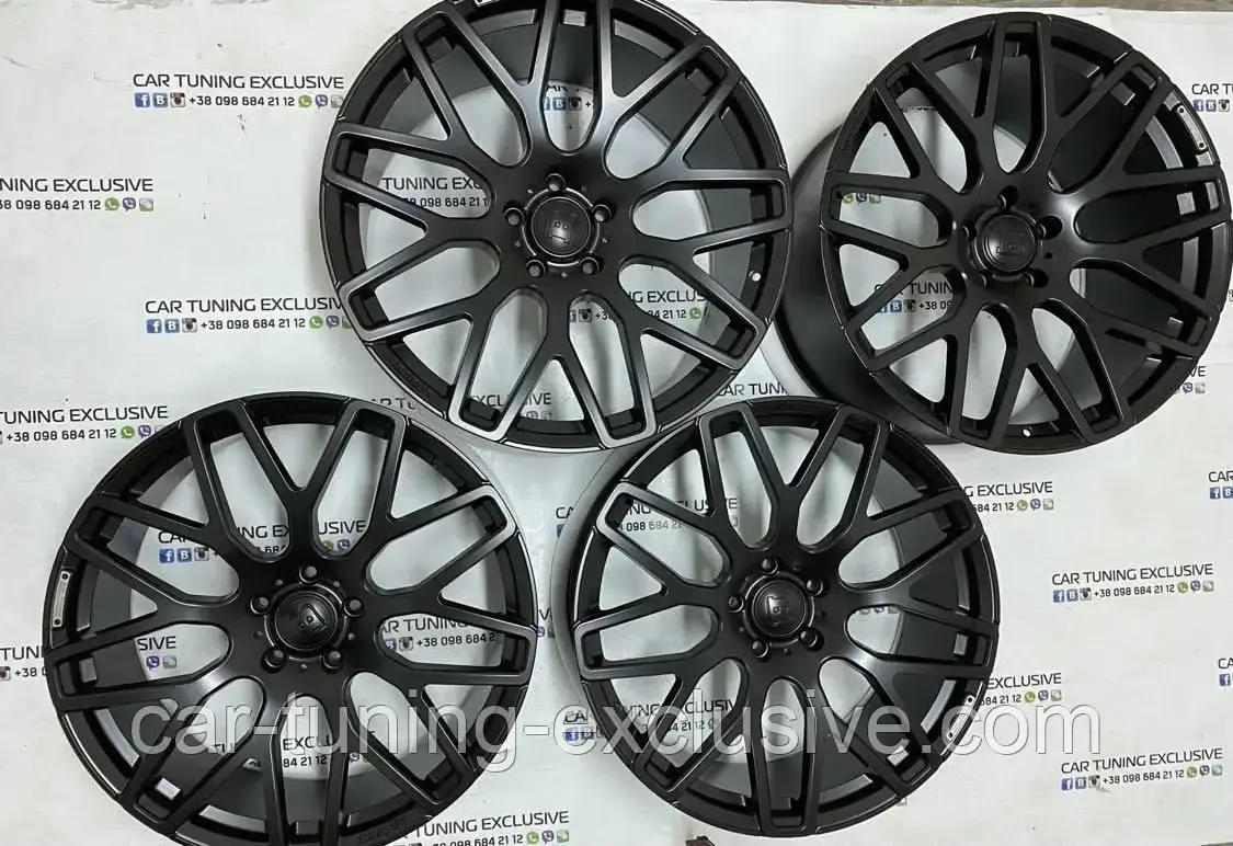 BRABUS Monoblock Y " Black Platinum" R23 for Mercedes G-class