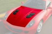 MANSORY engine bonnet for Ferrari 599 GTO, фото 1