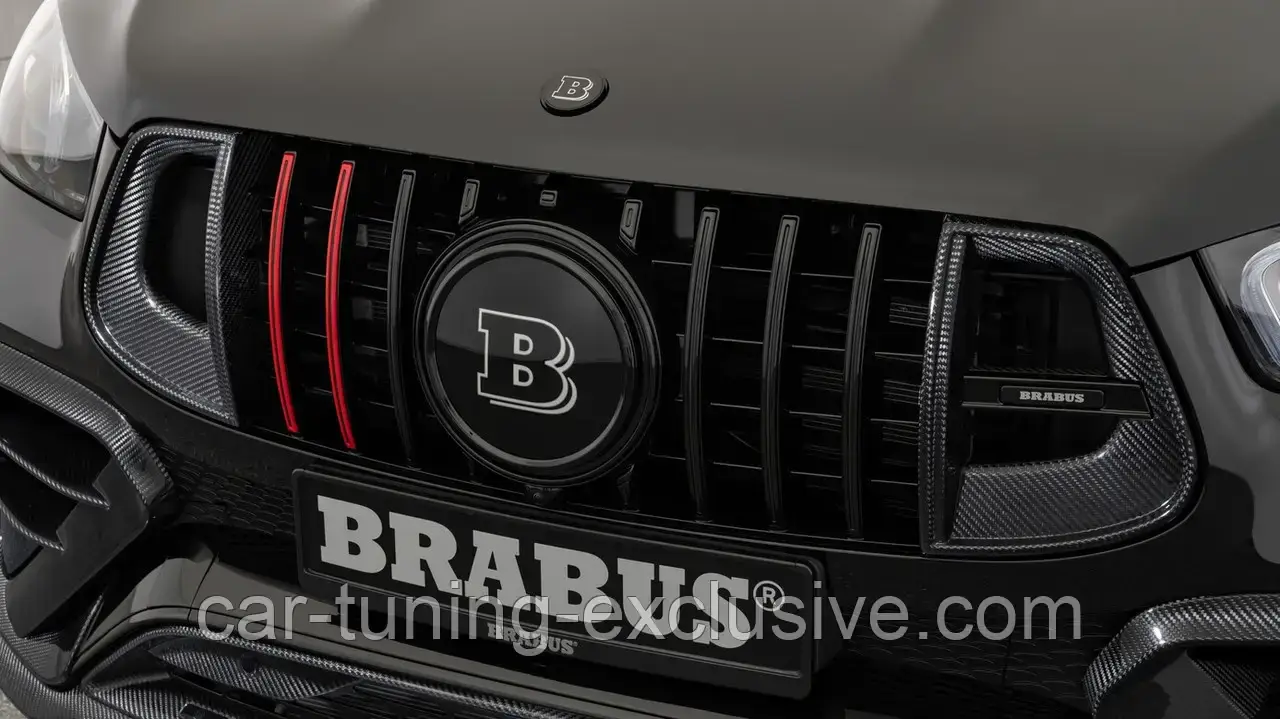 BRABUS front grill inserts for Mercedes GLE-class C167