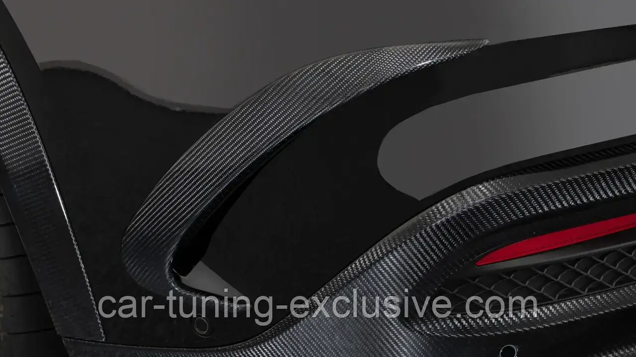 BRABUS rear fascia inserts for Mercedes GLE-class C167