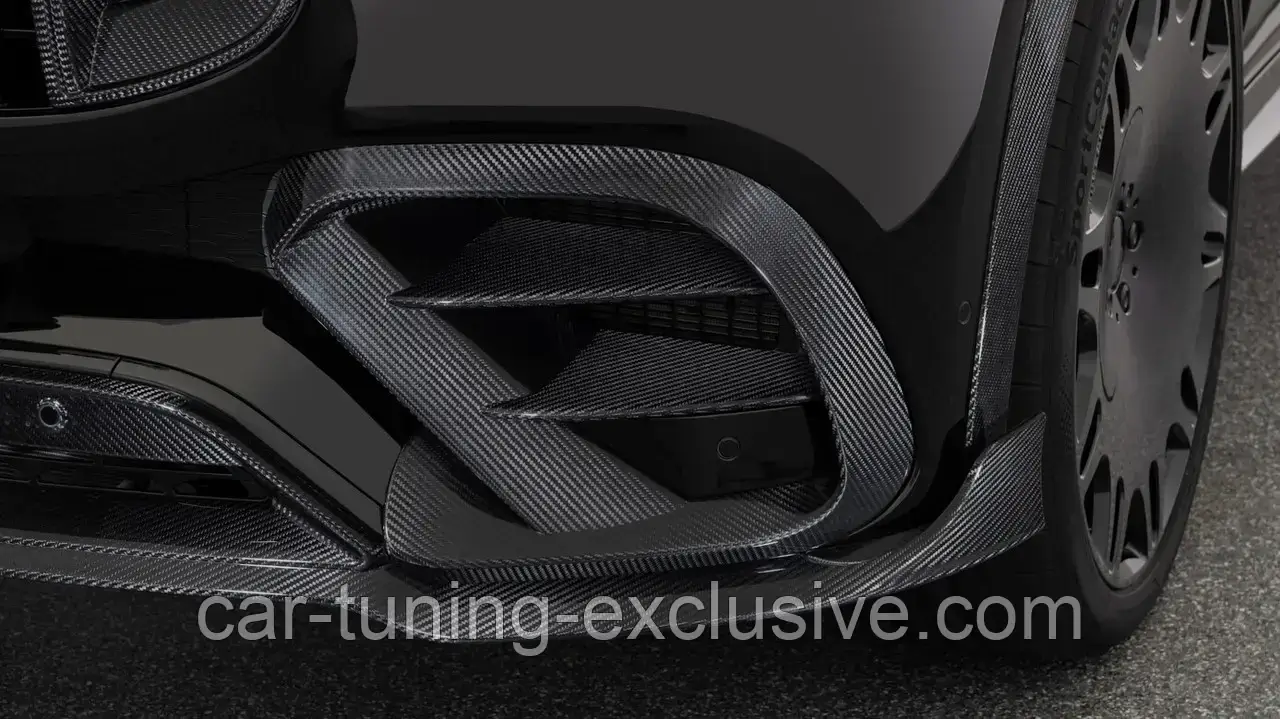 BRABUS front fascia attachments for Mercedes GLE-class C167