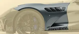 MANSORY front fenders for Ferrari 812 Superfast