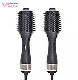 Фен-щітка-випрямляч універсальний XPRO VGR-492 (41234-492_506), фото 4