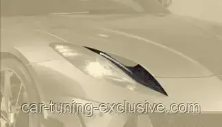 MANSORY front light air vents top for Ferrari 812 GTS