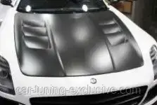 MANSORY engine bonnet exposed for Mercedes-Benz SLS AMG