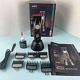 Машинка для стрижки волосся бездротова XPRO VGR V-010 (45117-V-010_1360), фото 4