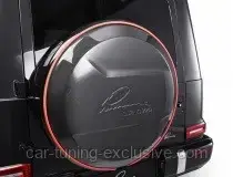 LUMMA spare wheel cover CLR G770 carbon fibre for Mercedes G-class W463A