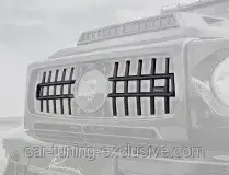 LUMMA h-bar set for front grill for Mercedes G-class W463A