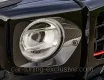 LUMMA headlight surround carbon fibre suitable for Mercedes G-class G63 W463A