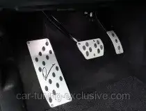 LUMMA aluminium pedal set for Mercedes G-class W463A