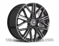 LUMMA sport rim CLR LR 19 GT BLACK-POLISHED for Mercedes V-class W447