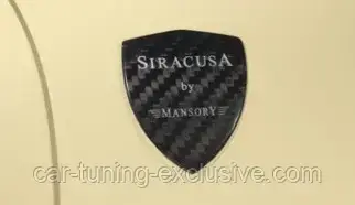 MANSORY individualized fender emblem for Ferrari 458