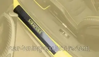 MANSORY individualized entrance panels for Ferrari 458 Speciale