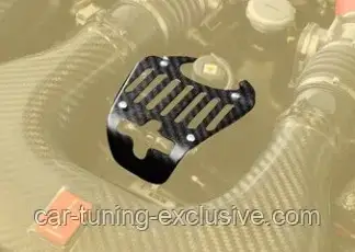 MANSORY engine cover middle section for Ferrari 458