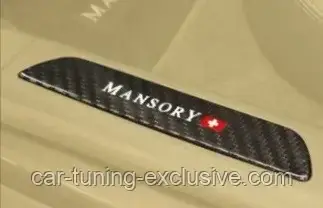MANSORY entrance panels illuminated for Porsche Cayenne Coupe
