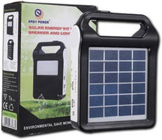 Ліхтар EP-036 Power Bank-радіо-блютуз 2400mAh із сонячною панеллю 40 (MER-15328_439)
