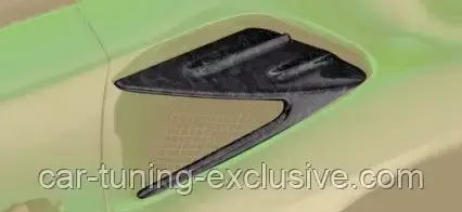 MANSORY rear fender air intakes splitter for Ferrari F8 TRIBUTO