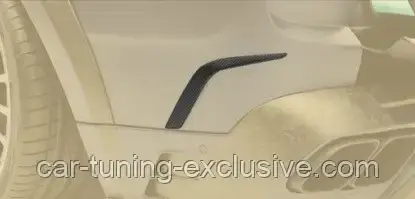 MANSORY rear bumper splitter for Rolls-Royce Cullinan, фото 1