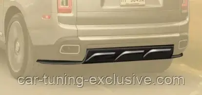 MANSORY rear diffuser for OEM rear bumper cover for Rolls-Royce Cullinan