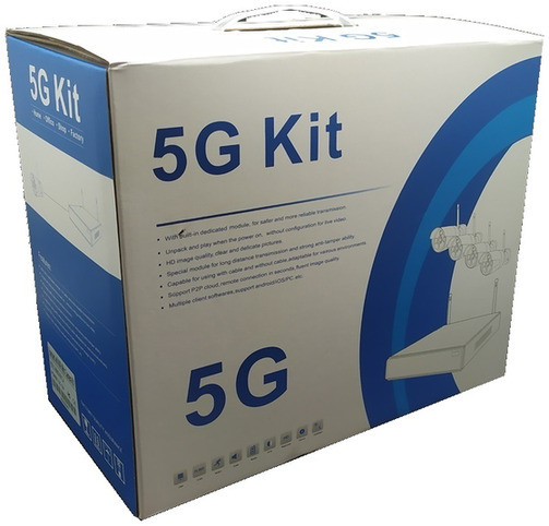 Набір відеоспостереження 8 камер без монітора WiFi 5G XPRO KIT 4 (MER-12331_8547)