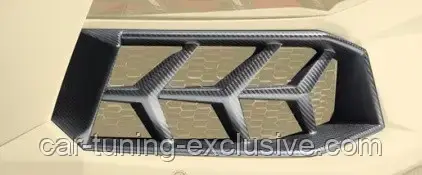 MANSORY rear bumper air outtake cover for Lamborghini Aventador