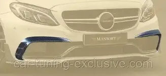 MANSORY front splitter for Mercedes C-class W205