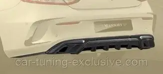 MANSORY rear diffuser for Mercedes C-class W205