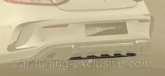 MANSORY carbon fibre diffuser board for Mercedes C-class W205