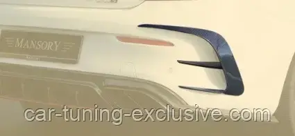 MANSORY air outtake splitter for Mercedes C-class W205