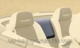 MANSORY carbon cover between the rear seats for Rolls-Royce Dawn