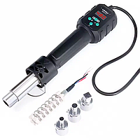 Паяльний фен Yihua 8858 IV 500° 700 Вт + 3 насадки / Повітряний термофен / Термоповітряна станція