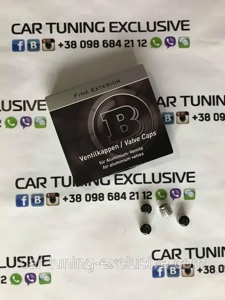 BRABUS caps on nipple for Mercedes GLS-class