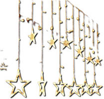 Гірлянда-штора Арка Зірочка 3 м енергоефективна XPRO ТЕПЛА 30 (GR- 56_282)