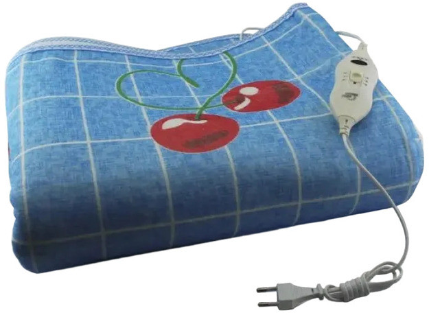 Електропростирадло з сумкою XPRO Electric Blanket 150*180 Blue Cherry (44973-8043_557)