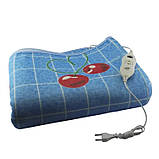 Електропростирадло з сумкою XPRO Electric Blanket 150*180 Blue Cherry (44973-8043_557), фото 4