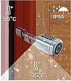 PES Cylinder Silver 35x35 мм кодовий смарт-циліндр для замка, фото 6