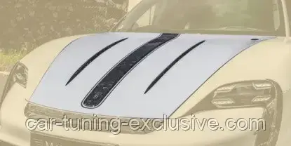 MANSORY engine bonnet for Porsche Taycan