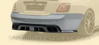 MANSORY rear bumper with visible carbon diffuser for Rolls-Royce Ghost 2