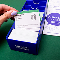 Картки для вивчення англійських слів Phrasal Verbs, фото 5