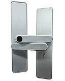 Біометричний готельний замок PES Ministr сірий, фото 4