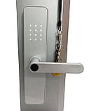 Біометричний готельний замок PES Ministr сірий, фото 5