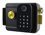 PES Mastiff 2 біометричний замок з клавіатурою для каліток, фото 3