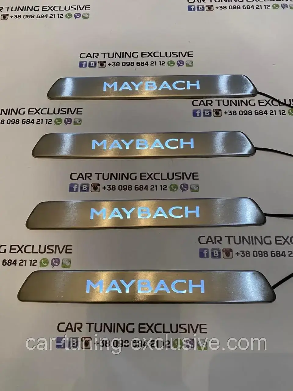 MAYBACH entrance panels with new LED for Mercedes V-class W447