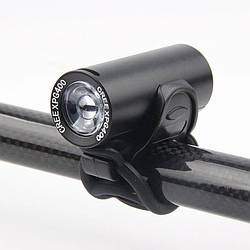 Фара велосипедна передня AU902-1CREE XPG500 аккум-р, 500LM, 700mAh, ЗУ micro USB