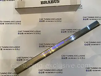 BRABUS SCUFF PLATE BACK DOOR for Mercedes G-class