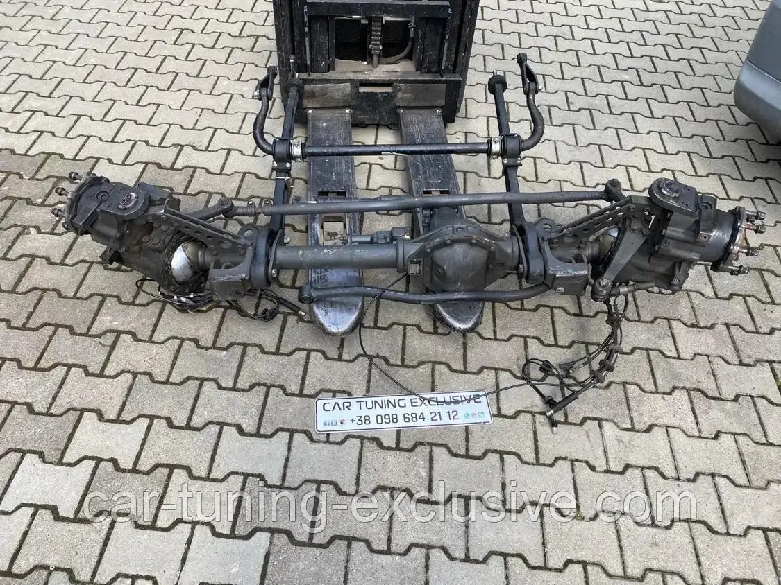 Portal axle conversion kit 6x6 for Mercedes G-class W463, фото 1