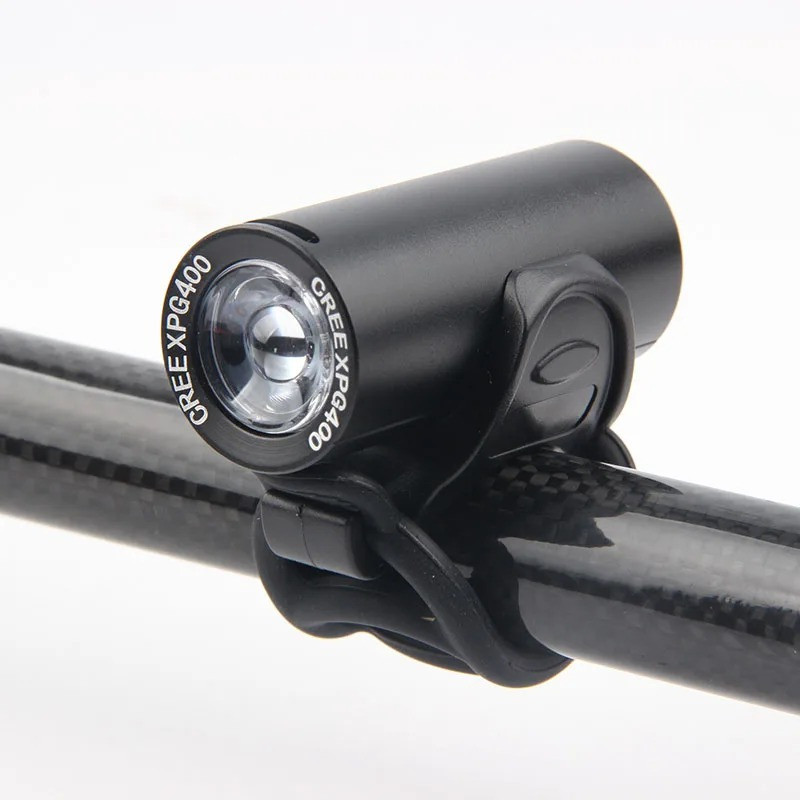 Фара велосипедна передня AU902-1CREE XPG500 аккум-р, 500LM, 700mAh, ЗУ micro USB, фото 1